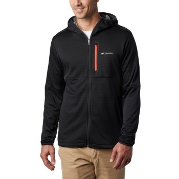 Pánské Mikiny Columbia Tech Trail Full Zip Černé YJVRHN950